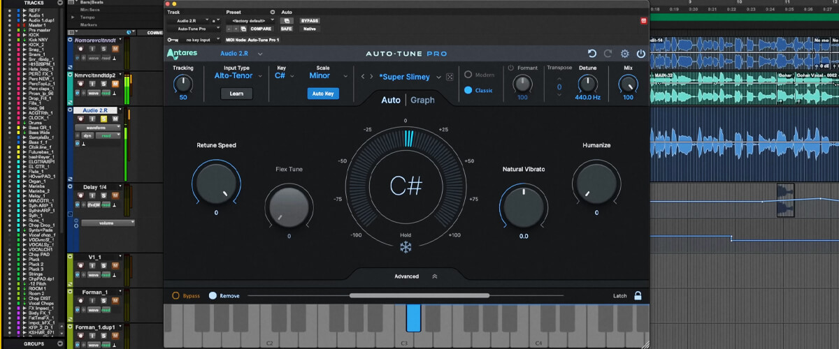 Antares Auto-Tune Pro X sound