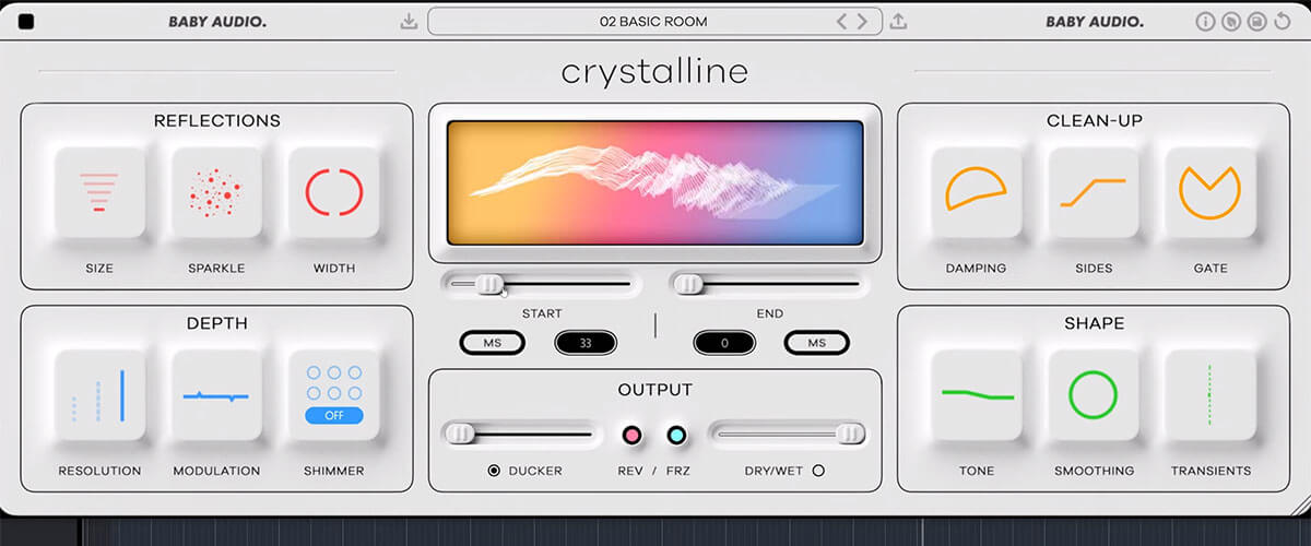 Baby Audio Crystalline mixers