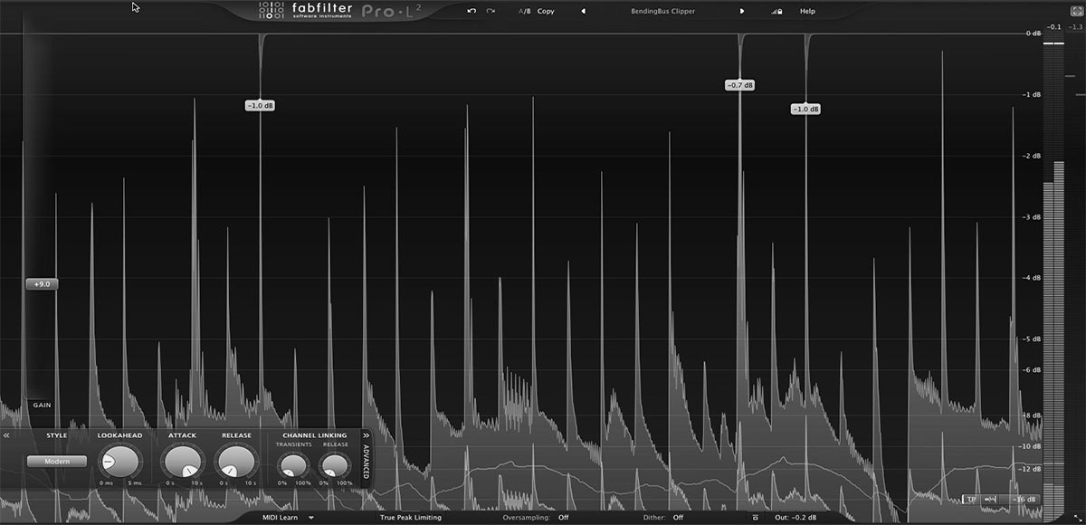 FabFilter Pro-L 2 black skin