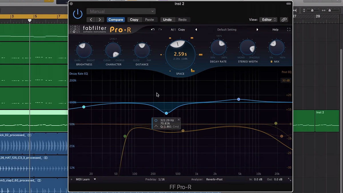 FabFilter Pro-R mixers