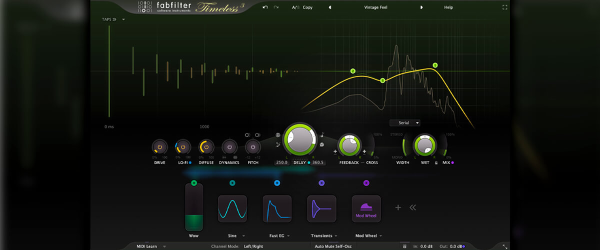 FabFilter Timeless 3 main features