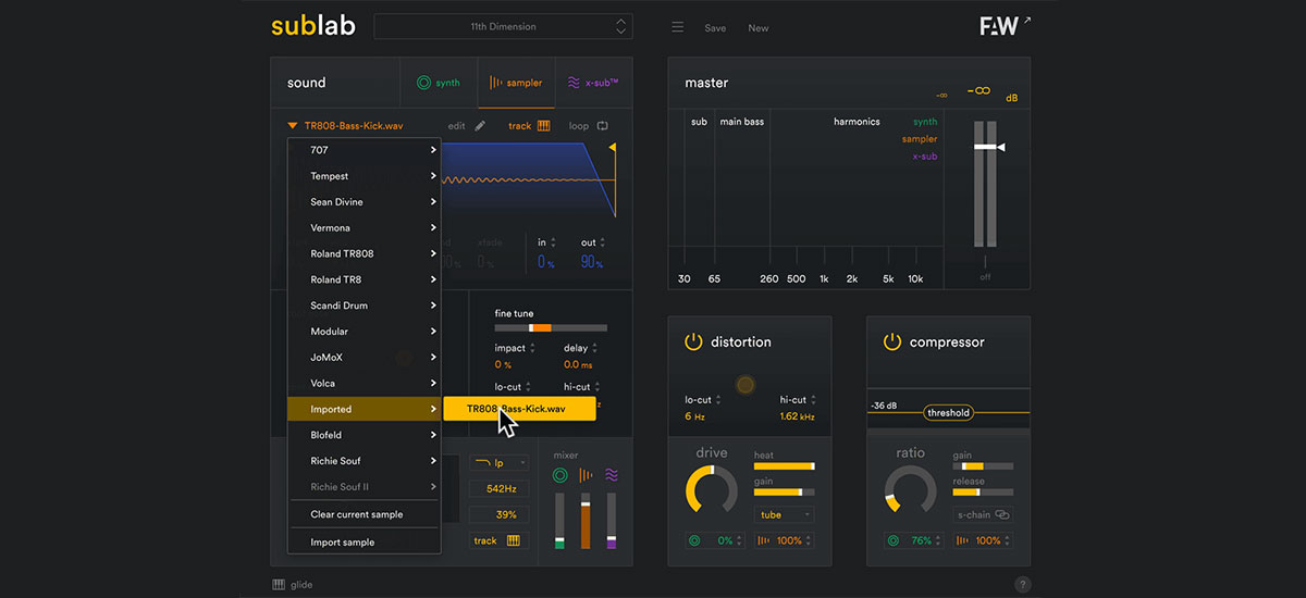 FAW SubLab plugin