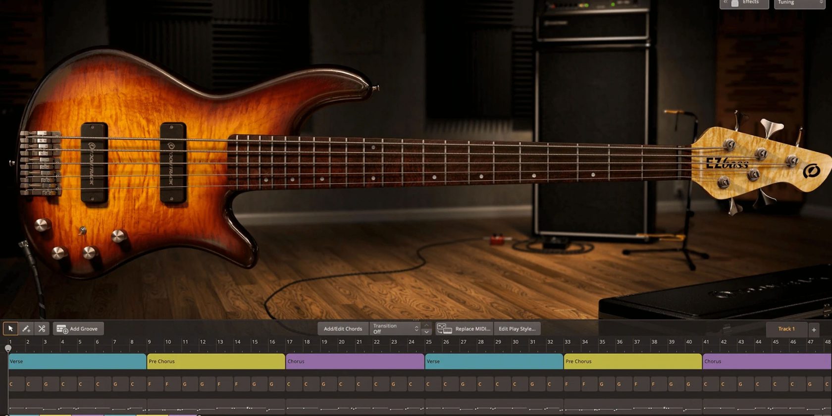 Toontrack EZbass Virtual Instrument Plugin Review More Bass