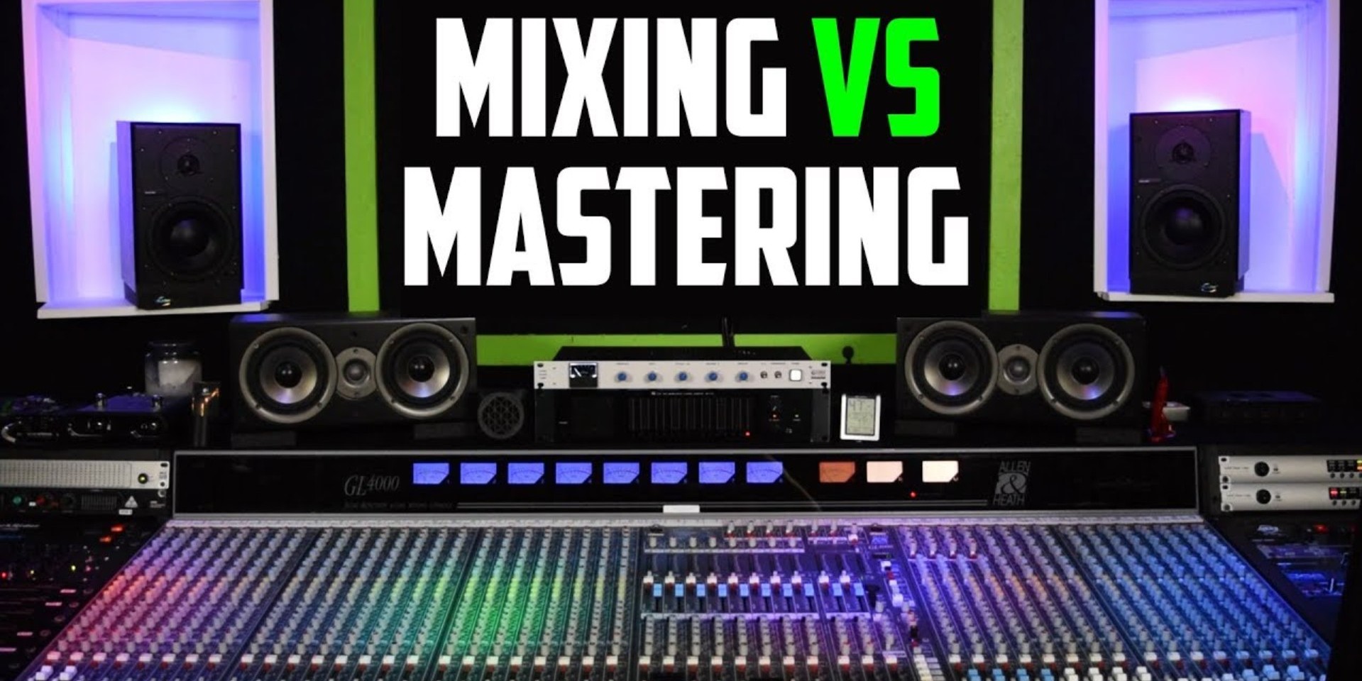 What is the difference between mixing and mastering